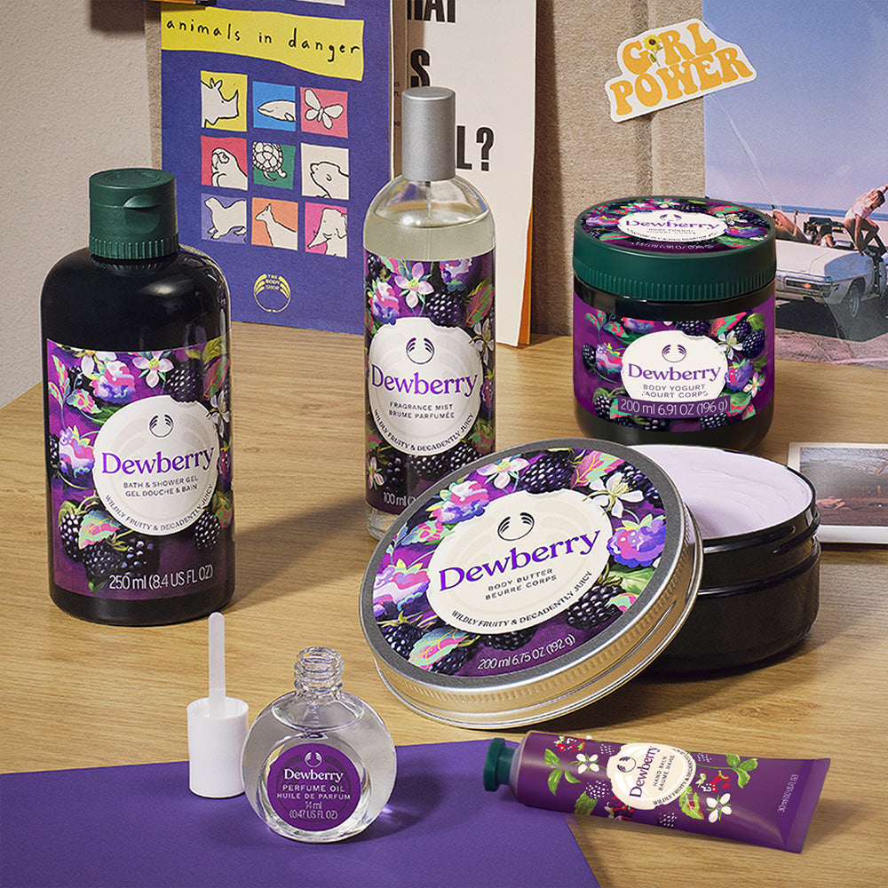 Dewberry línan frá The Body Shop