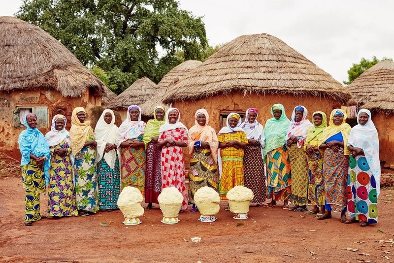 Konur í Community Fair Trade samstarfi okkar í Ghana